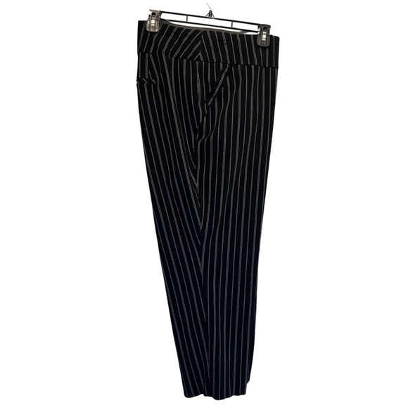 Cato Pants - Cato Black and White Pinstripe Capri Pants Plus Women Size 20W